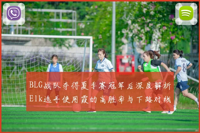 BLG战队夺得夏季赛冠军后深度解析Elk选手使用霞的高胜率与下路对线压制力